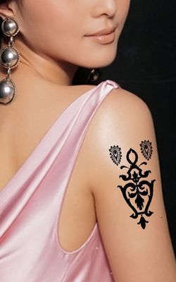 N062 women fashion tattoos